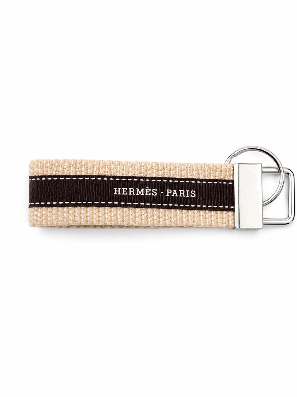 Hermès Paris Upcycled Vintage Keychain Designer Key Fob Unisex Accessory NWT